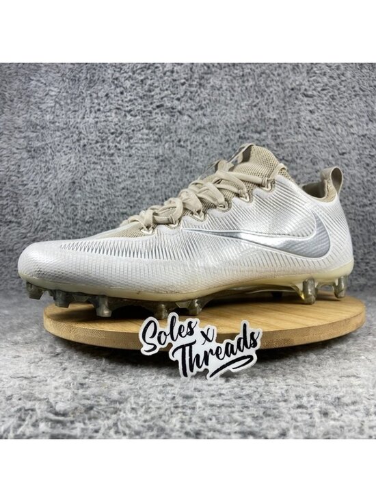 Nike Vapor Untouchable Pro Football Size 12 Men White Metallic Silver 833385-102 main image 5